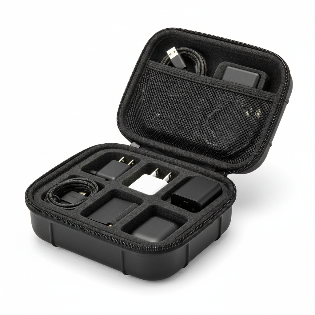 Hard Shell Electronics Travel Case