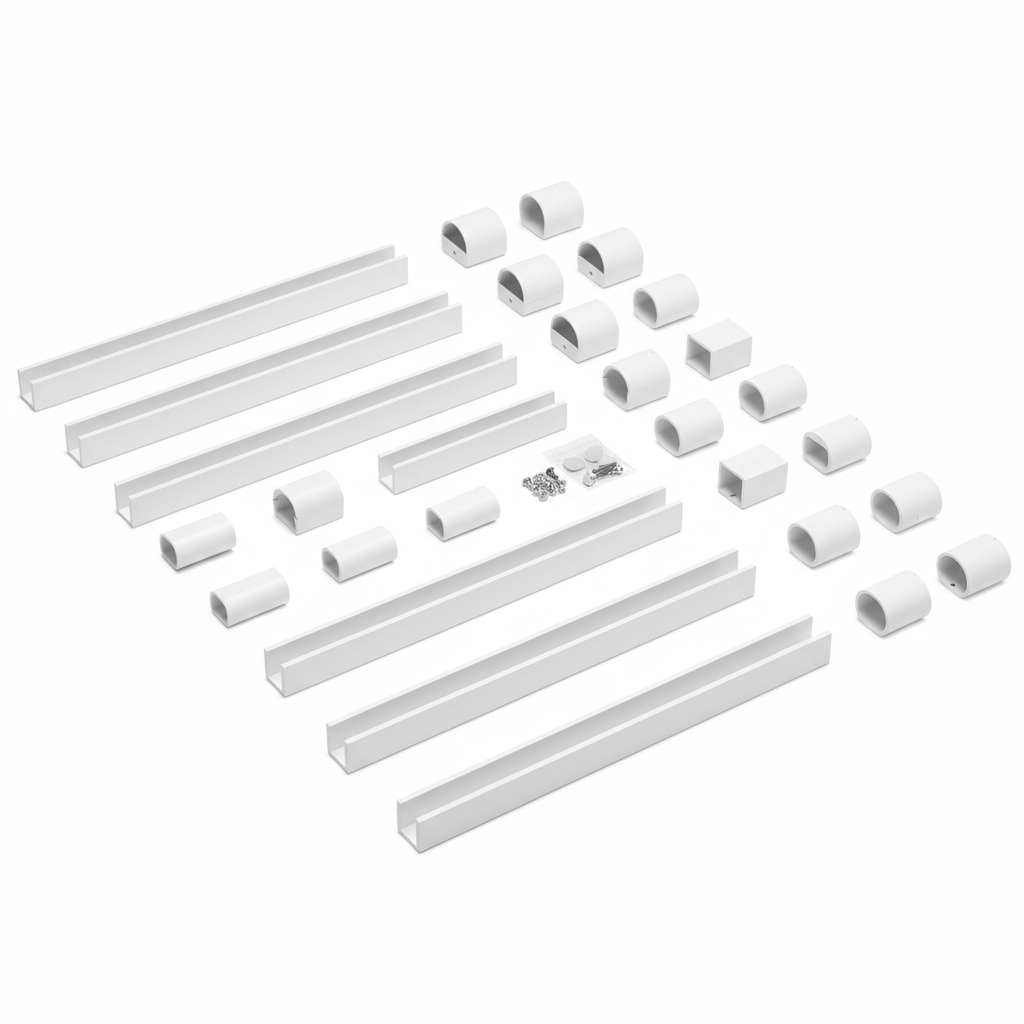 J-Channel Cable Raceway Kit